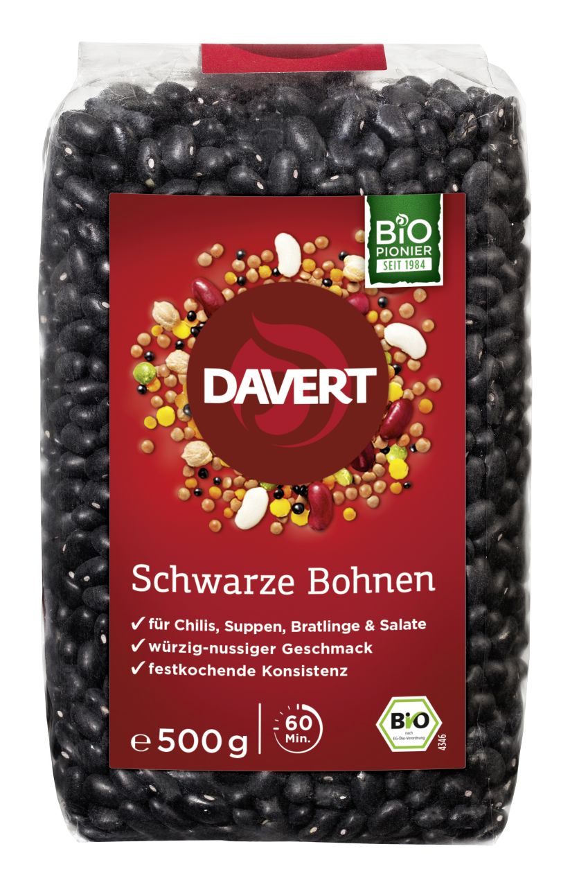 Schwarze Bohnen 500g