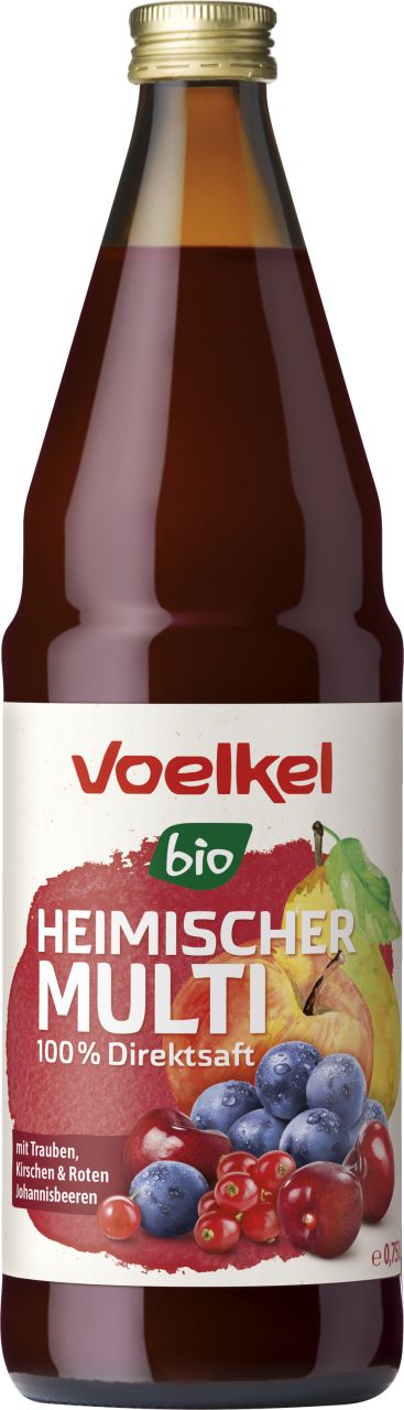 Heimischer Multi mit Trauben Kirschen
