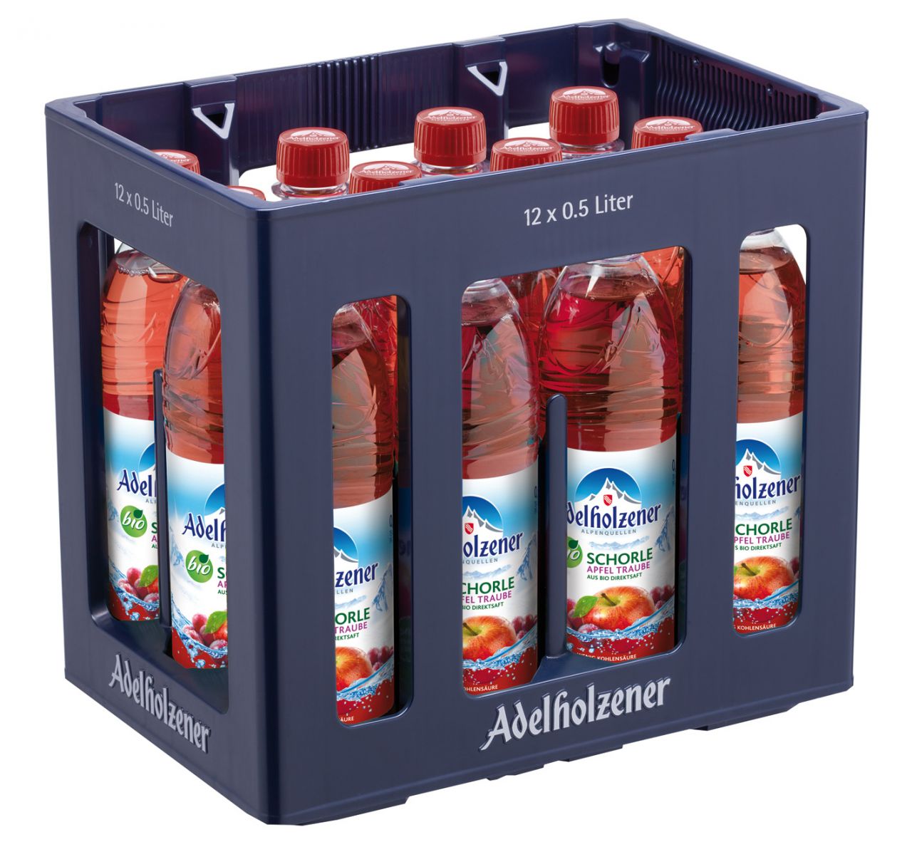 Adelholzener BIO Schorle Apfel Traube