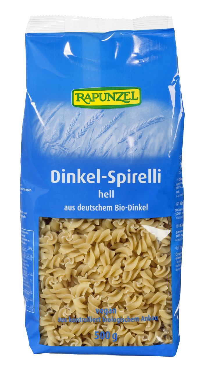 Dinkel-Spirelli hell aus Deutschland
