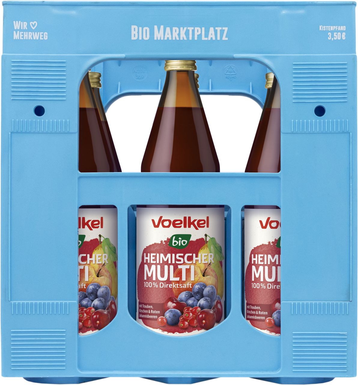 Heimischer Multi mit Trauben Kirschen