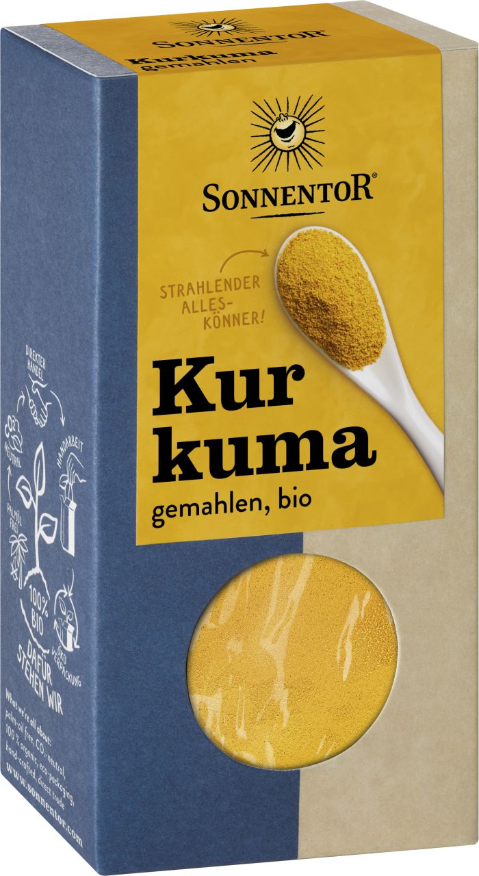 Kurkuma gemahlen