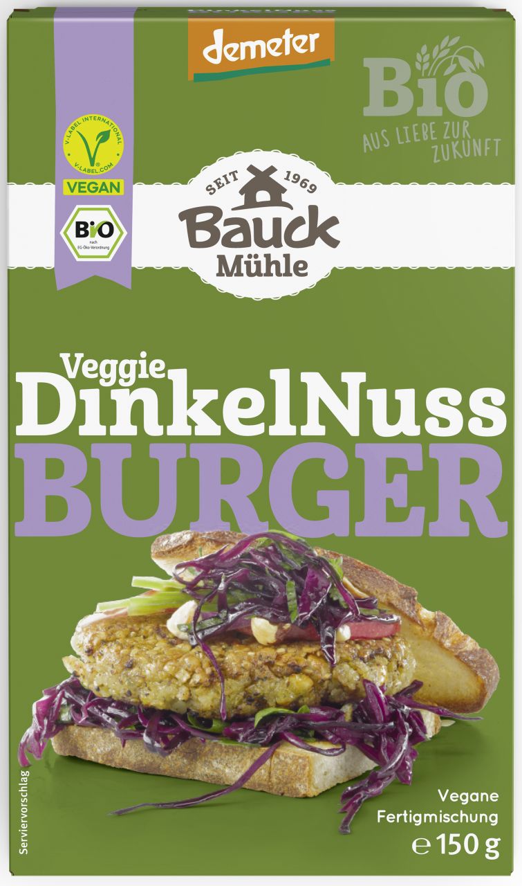 Dinkel Nuss-Burger Demeter