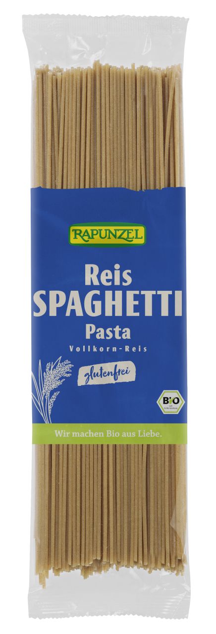 Reis-Spaghetti, Getreidespezialität aus Vollkorn