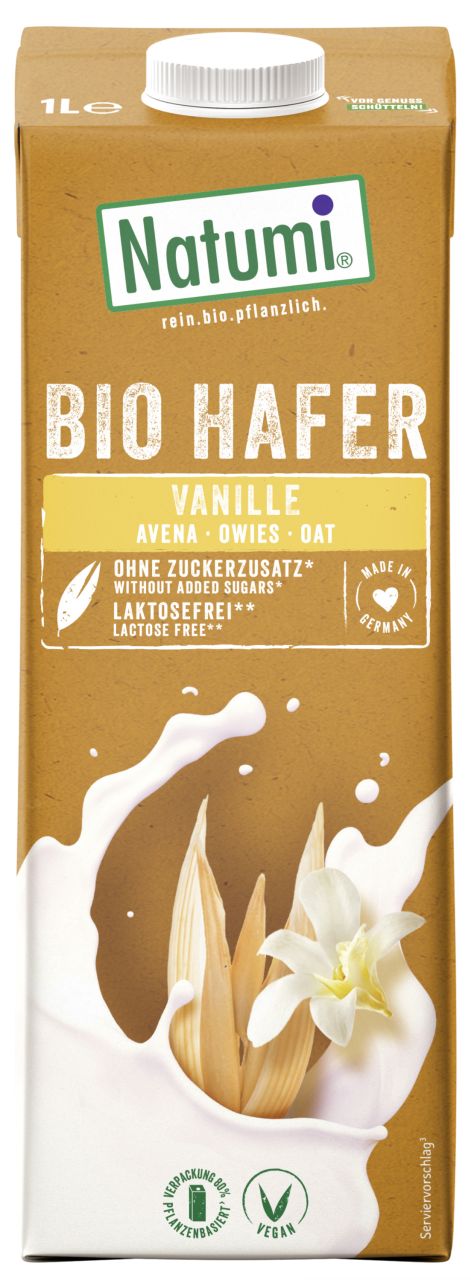 Bio Hafer Vanille 1L