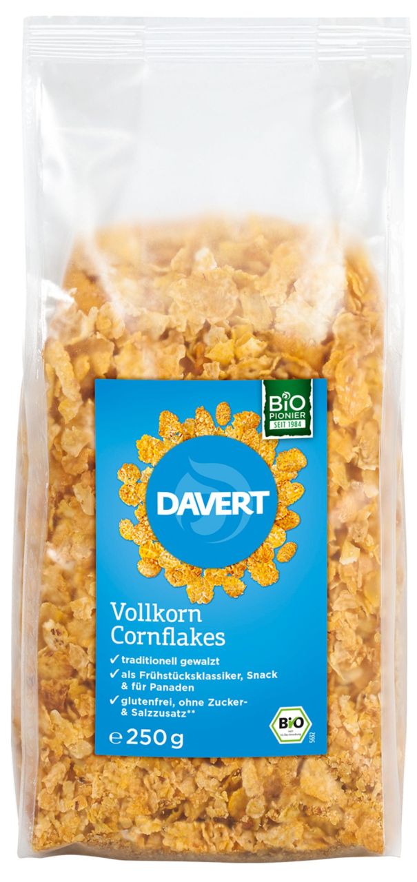 Vollkorn Cornflakes glutenfrei 250g