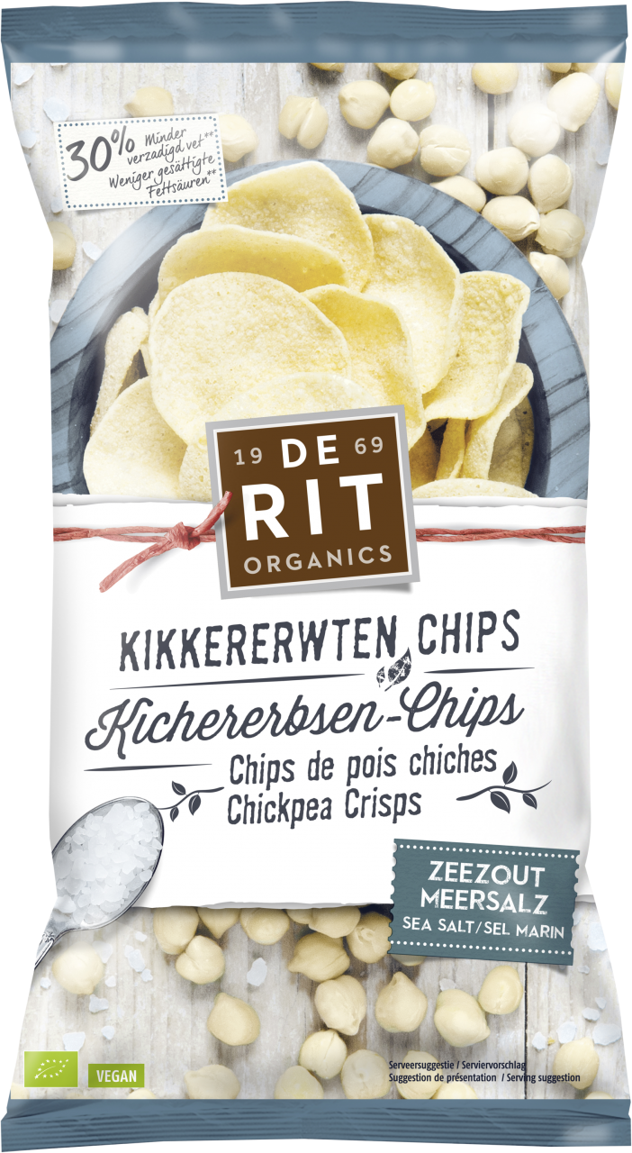 Kichererbsen-Chips Meersalz