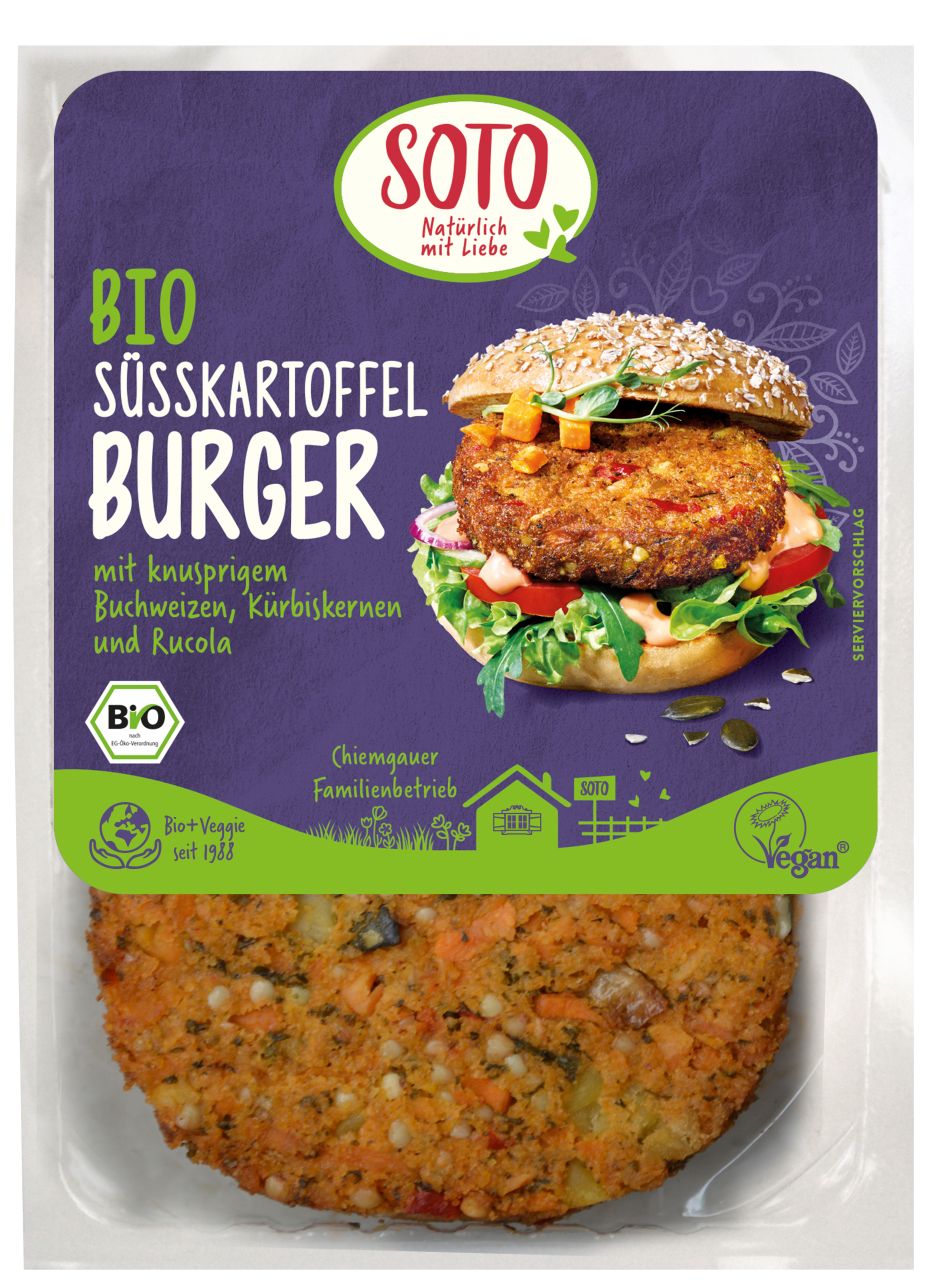 Bio Süßkartoffel Burger