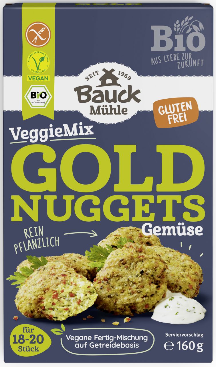 VeggieMix Goldnuggets Gemüse Bio
