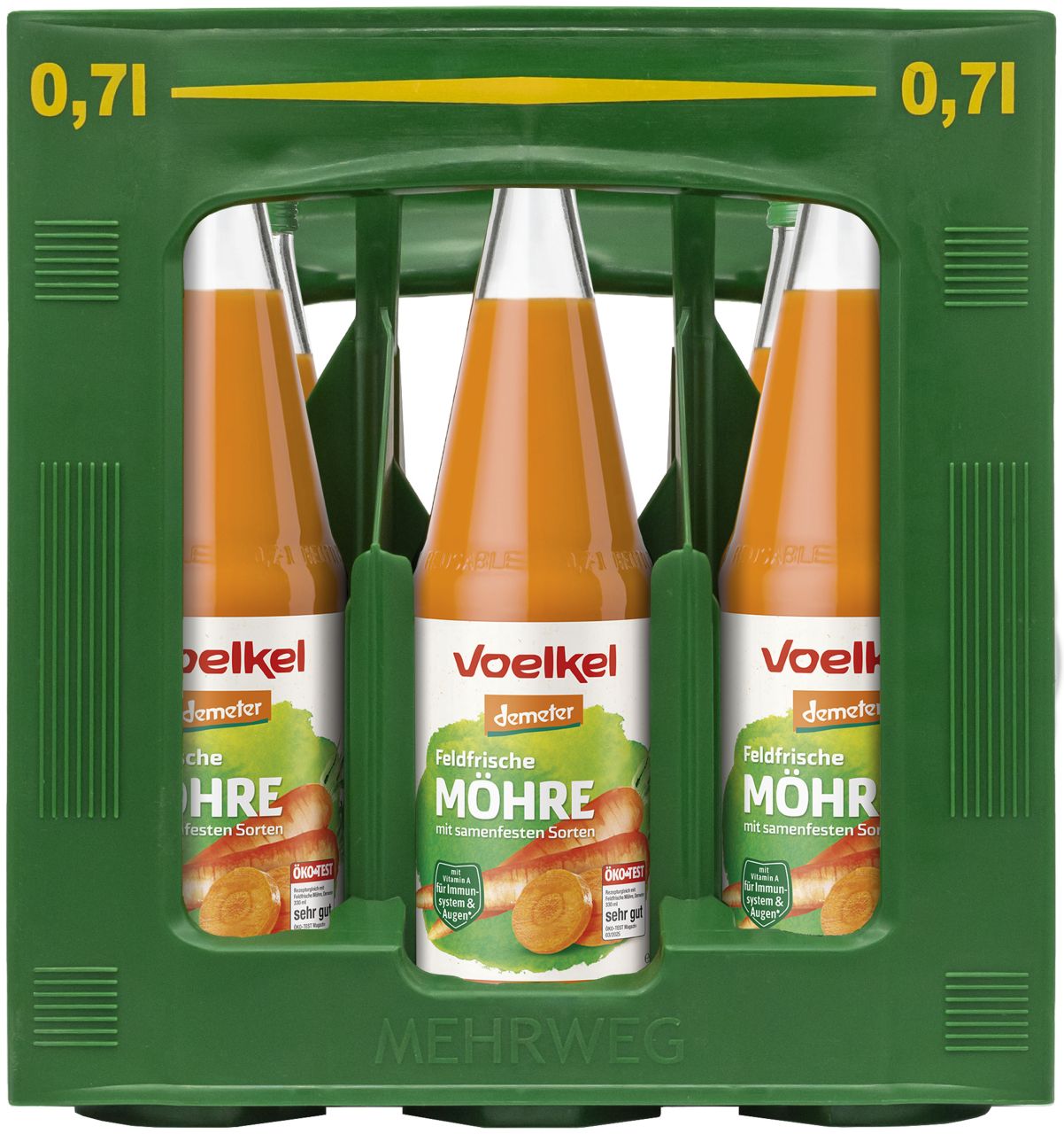 Feldfrische Möhre