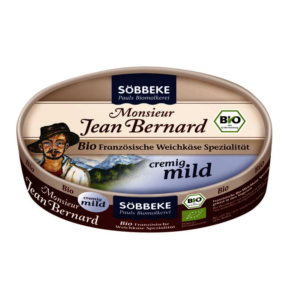 Bio Weichkäse Monsieur Jean Bernard mild
