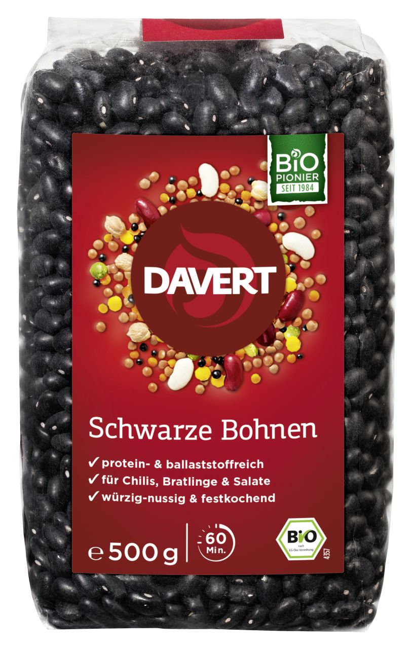 Schwarze Bohnen 500g