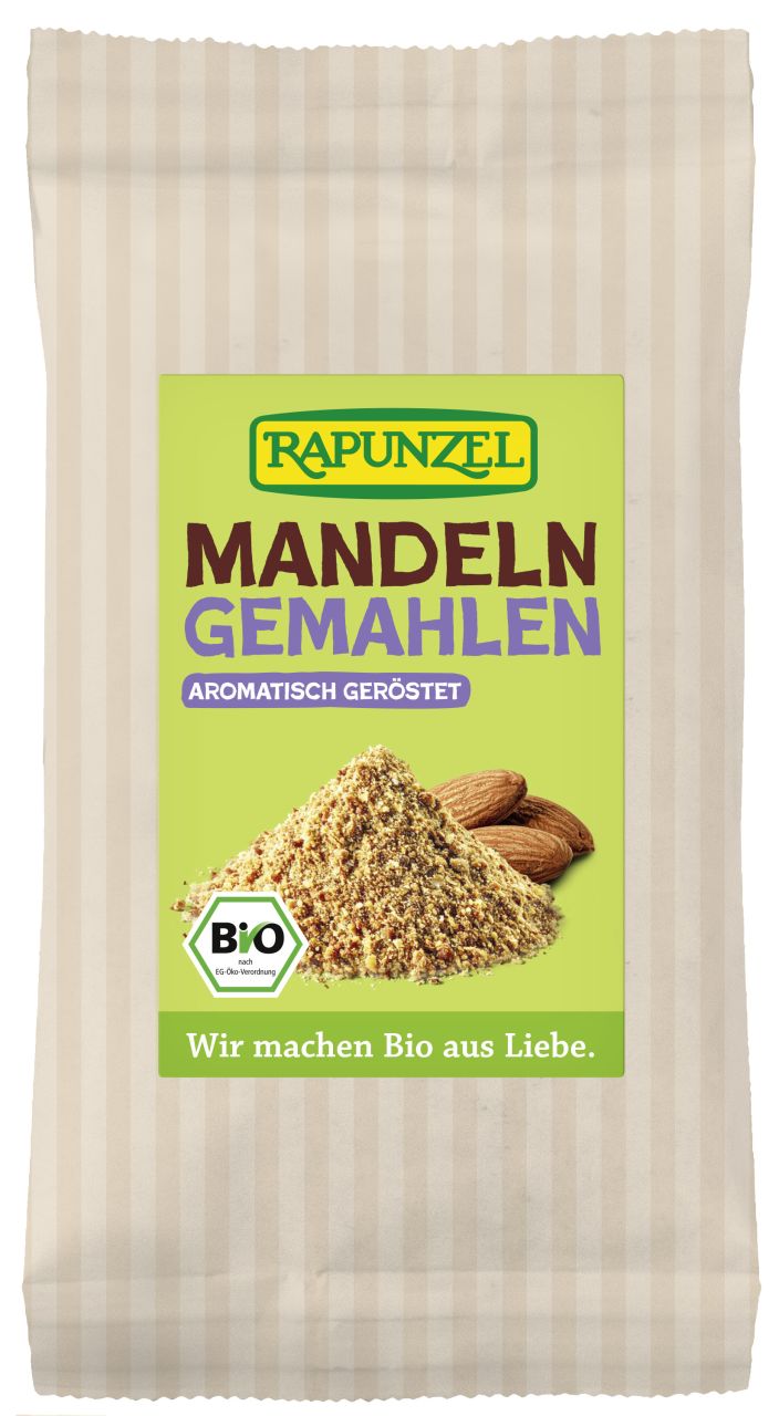 Mandeln geröstet, gemahlen
