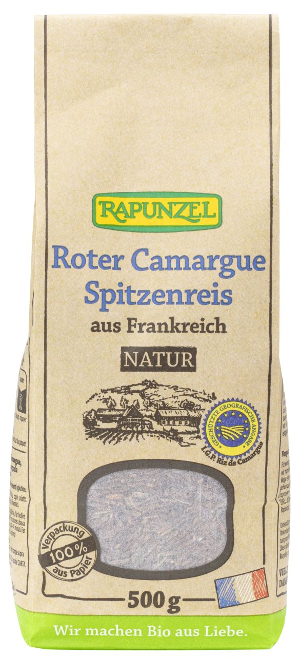Roter Camargue Spitzenreis natur I.G.P. / Vollko