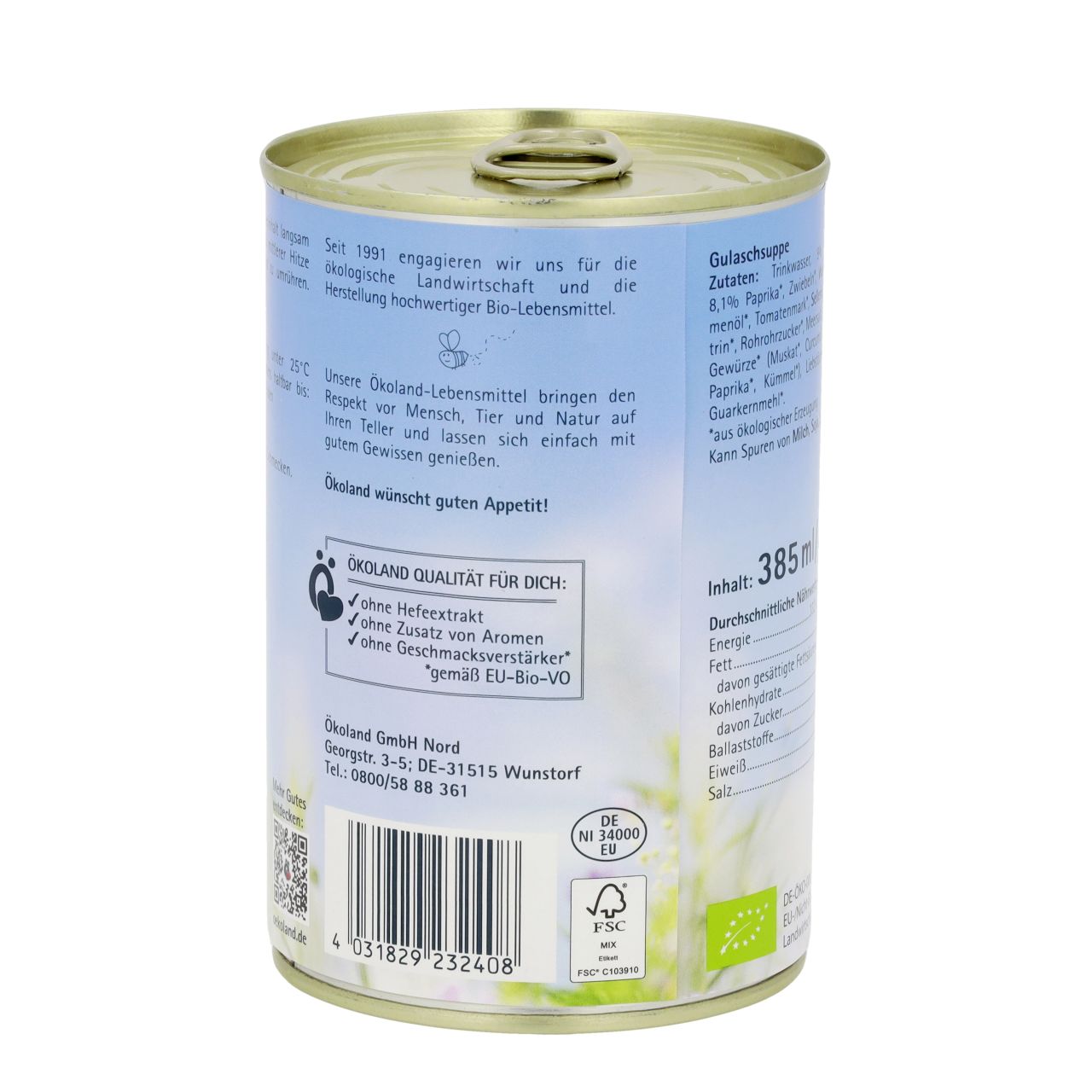 Gulaschsuppe mit Rindfleisch