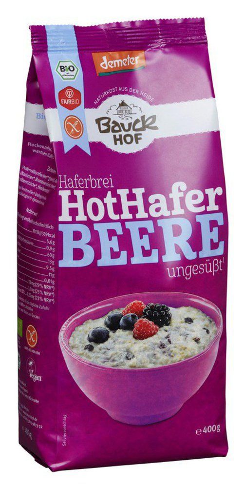 Hot Hafer Beere glutenfrei Demeter