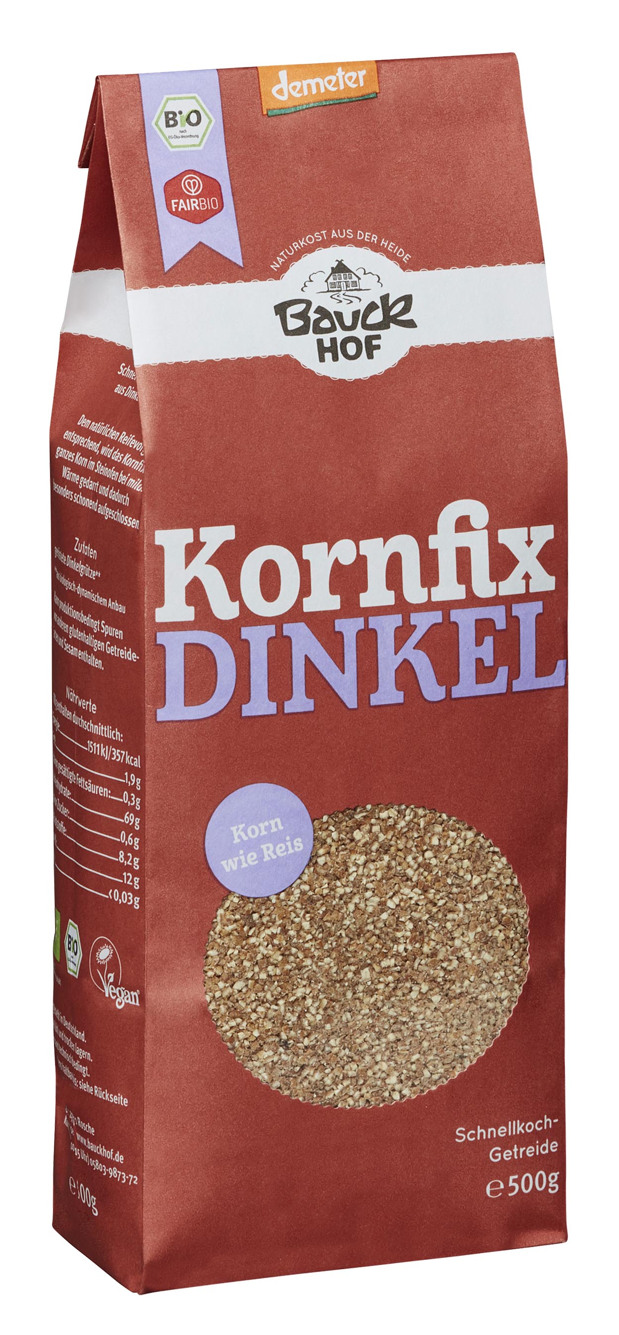 Steinofen Dinkel (Kornfix) Demeter | Getreide & Mehle | Vorratskammer