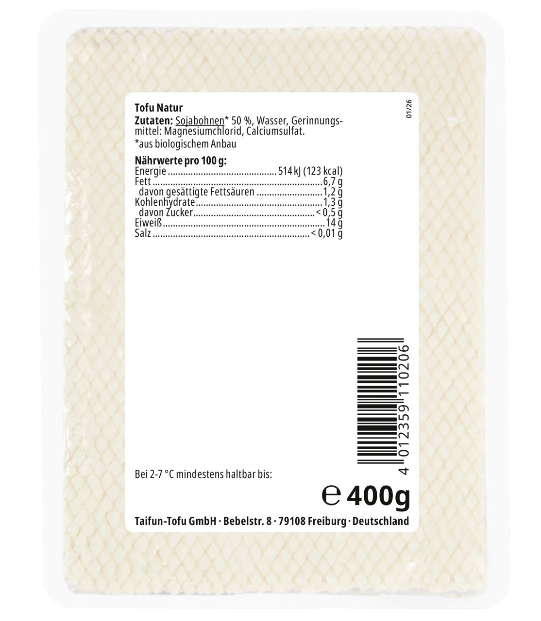 Tofu Natur 400g