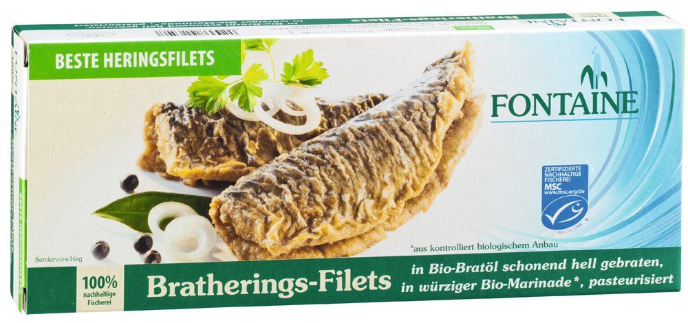 Bratherings-Filets in Bio-Marinade