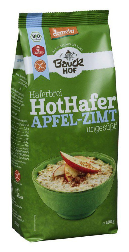 Hot Hafer Apfel-Zimt glutenfrei Demeter