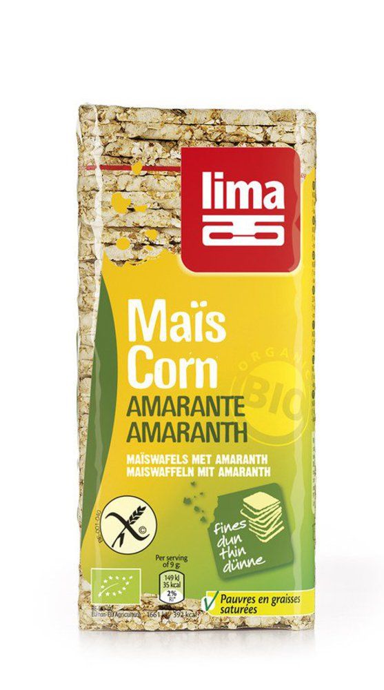 Maiswaffeln mit Amaranth