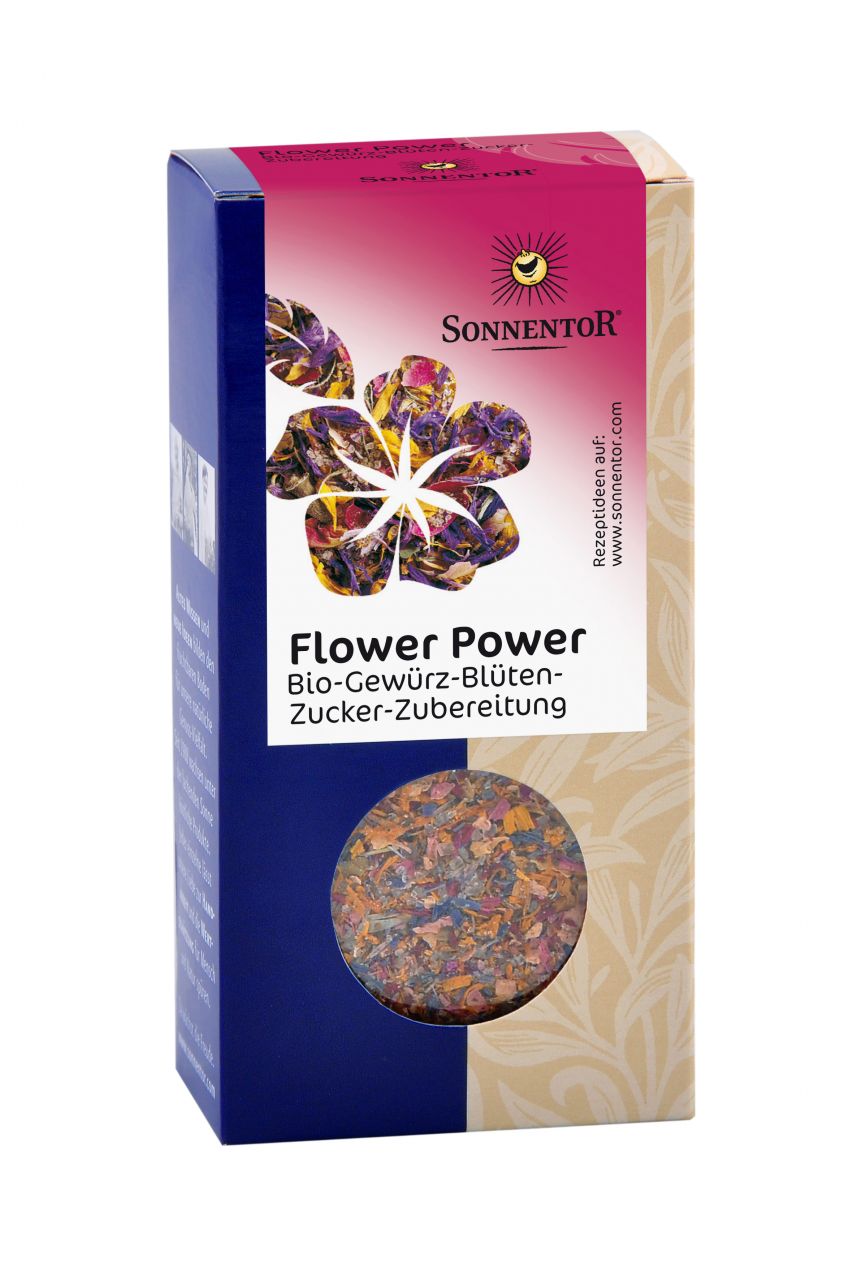 Flower Power Gewürz-Blüten-Zubereitung bio