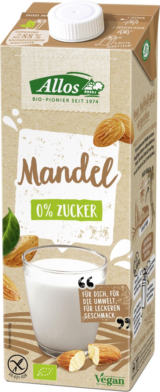 Mandel Drink 0% Zucker