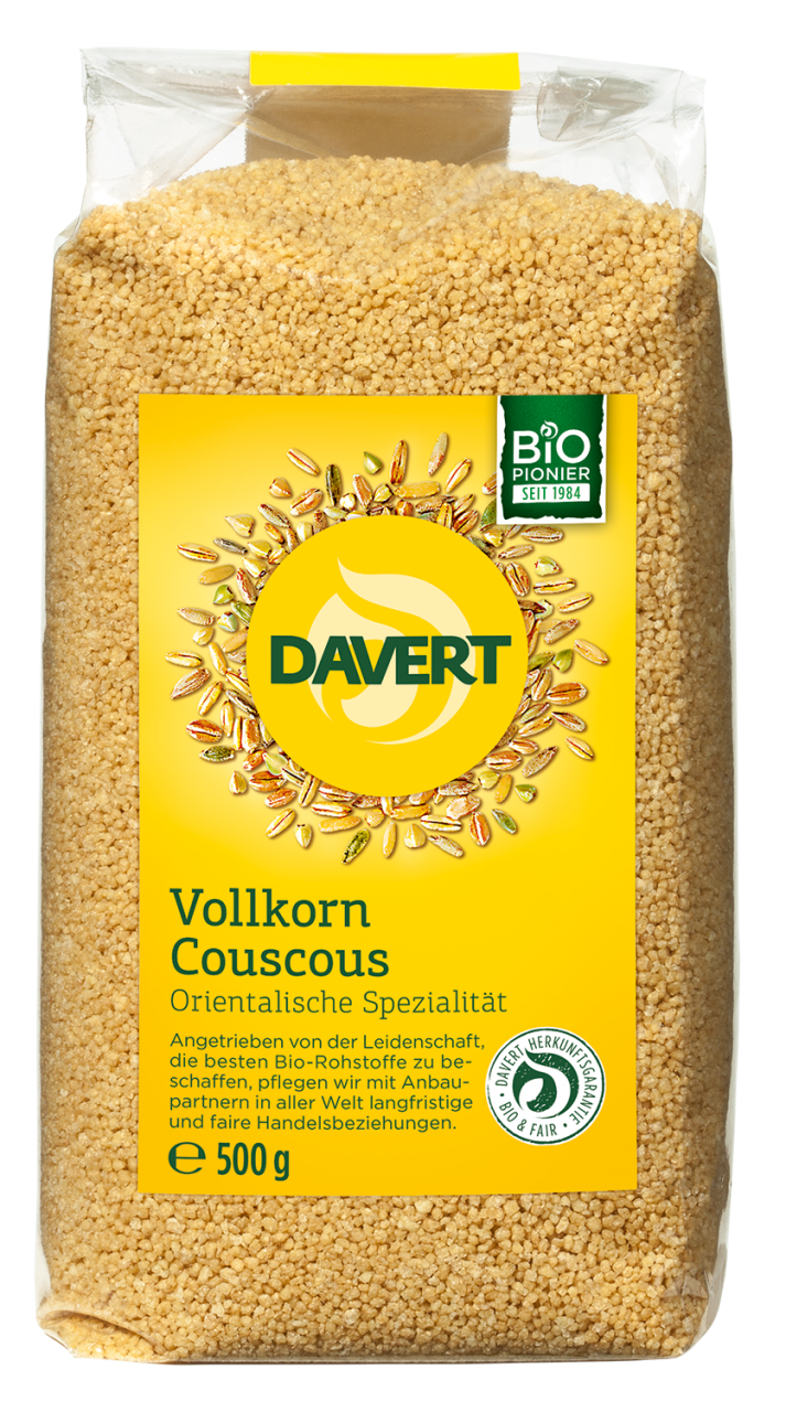 Vollkorn Couscous 500g Hülsenfrüchte & Saaten Vorratskammer