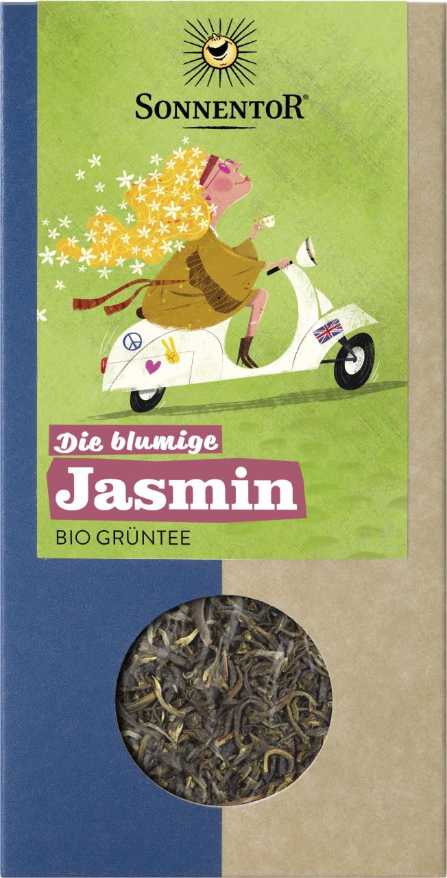 Die blumige Jasmin Tee lose