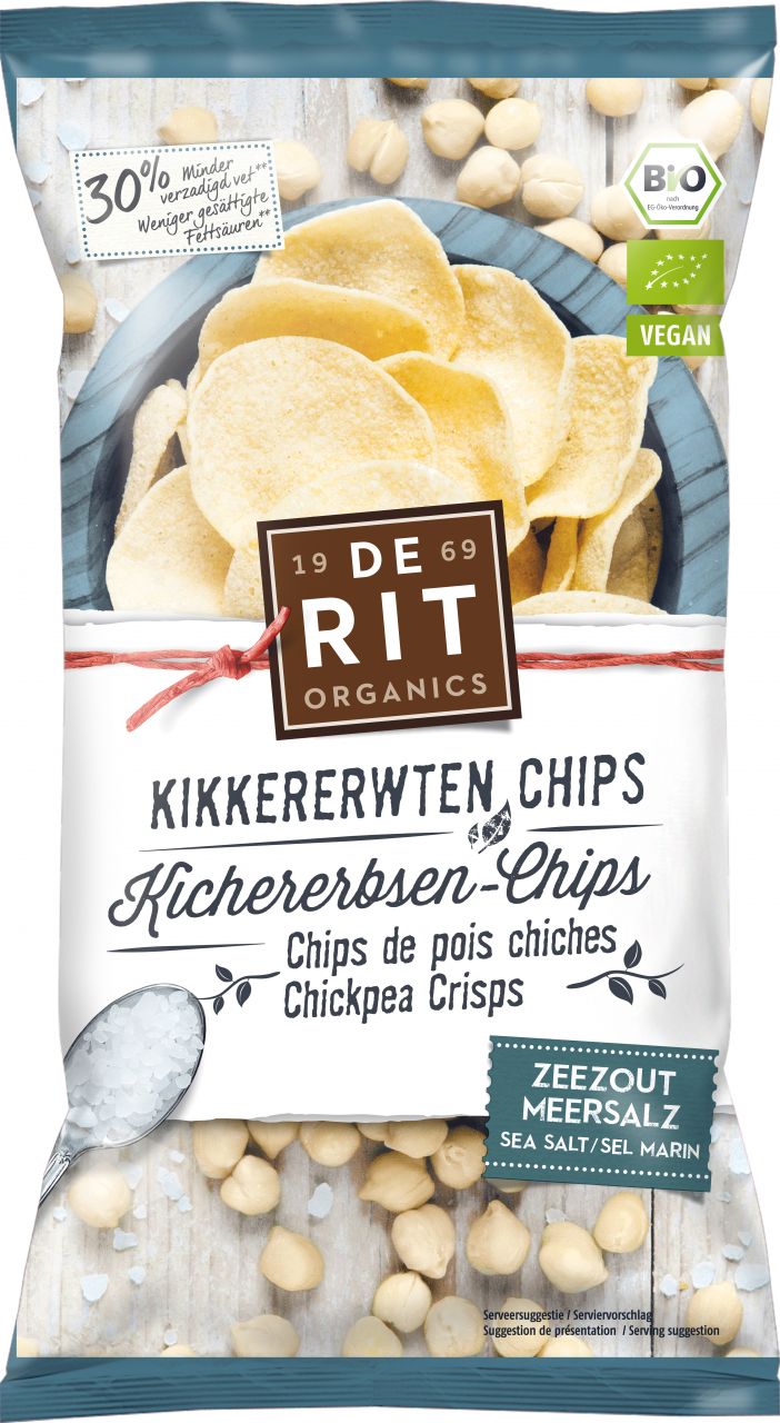 Kichererbsen-Chips Meersalz