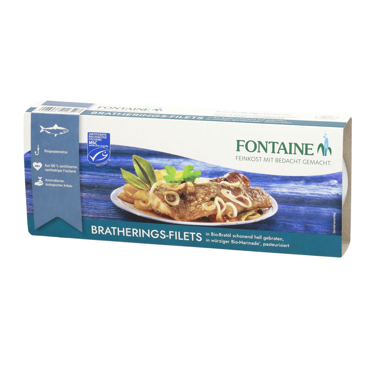 Bratherings-Filets in Bio-Marinade