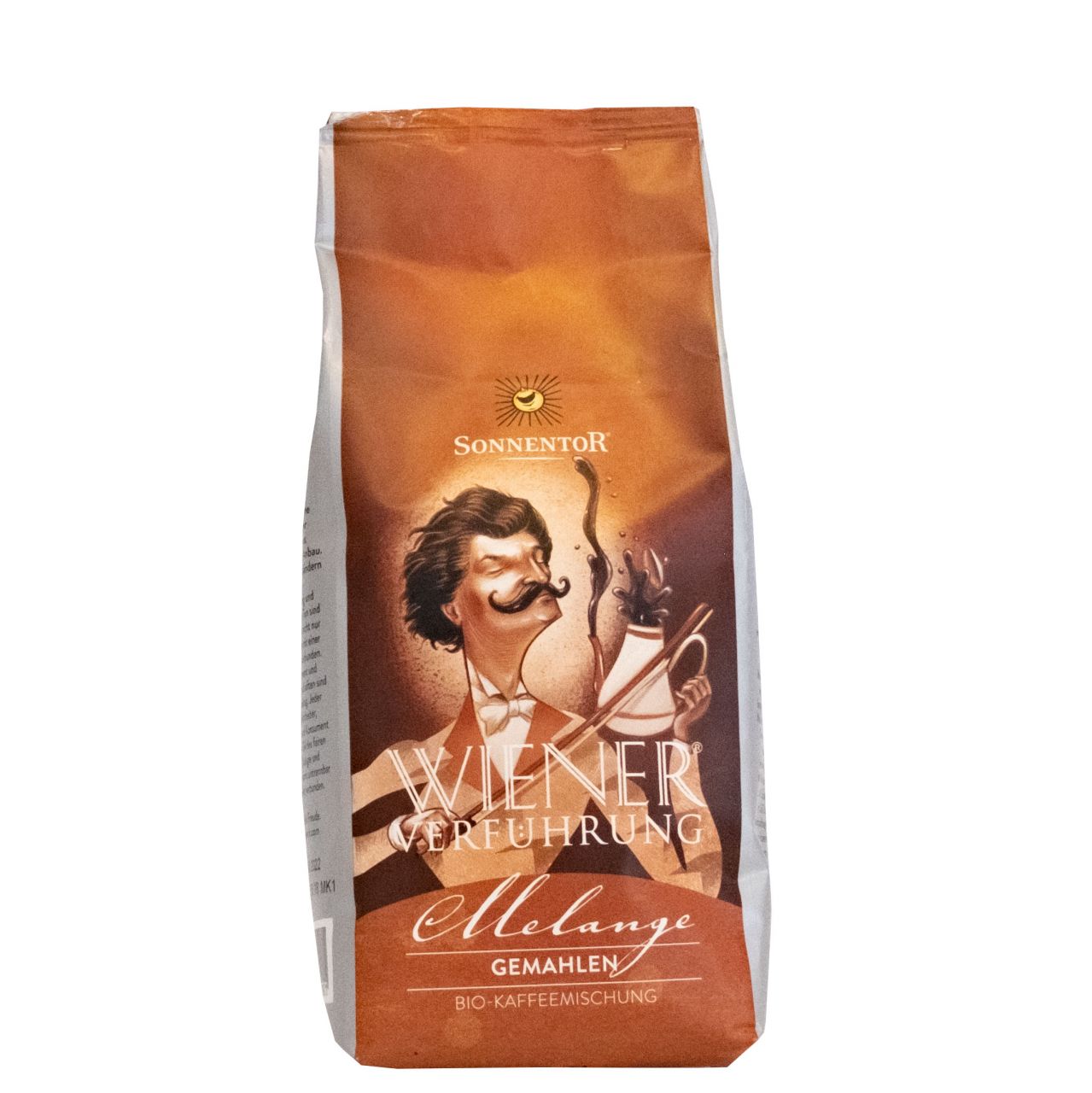 Melange Kaffee gemahlen