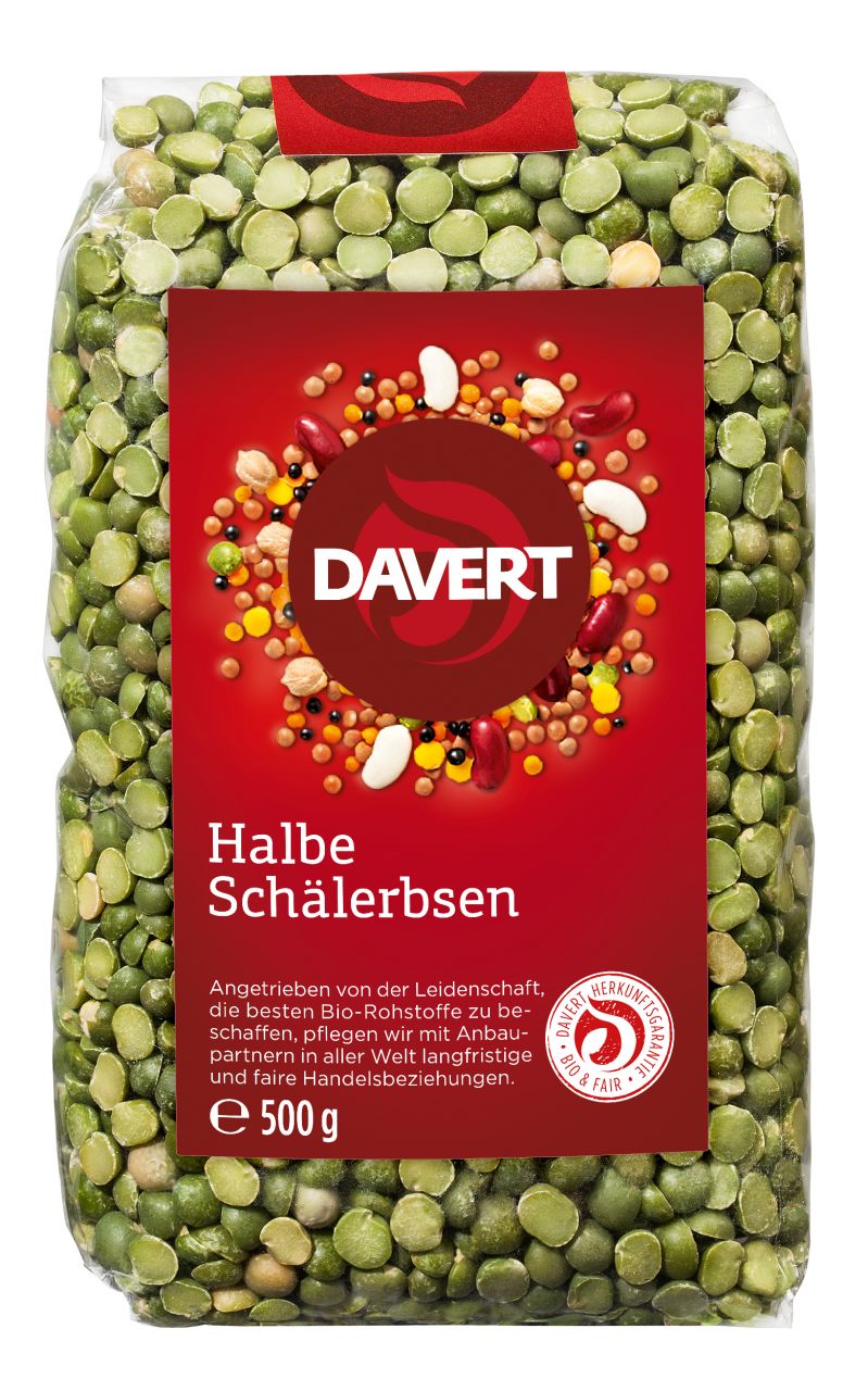 Halbe Grüne Schälerbsen 500g