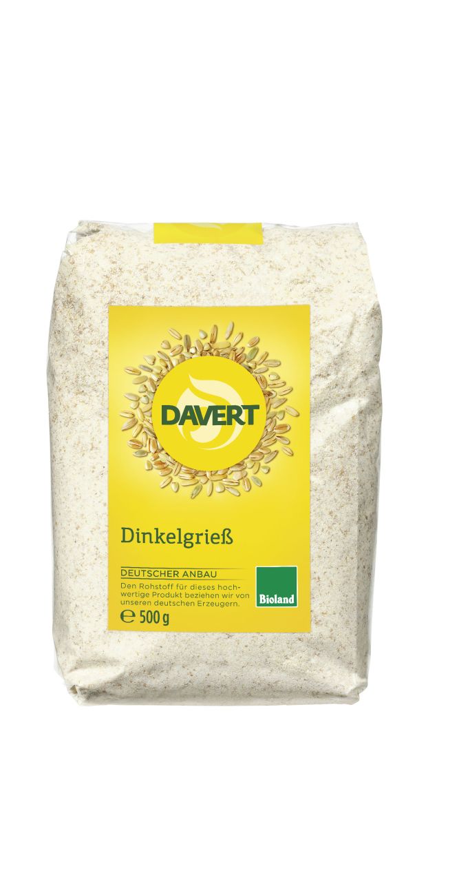 Dinkelgrieß Bioland, 500g