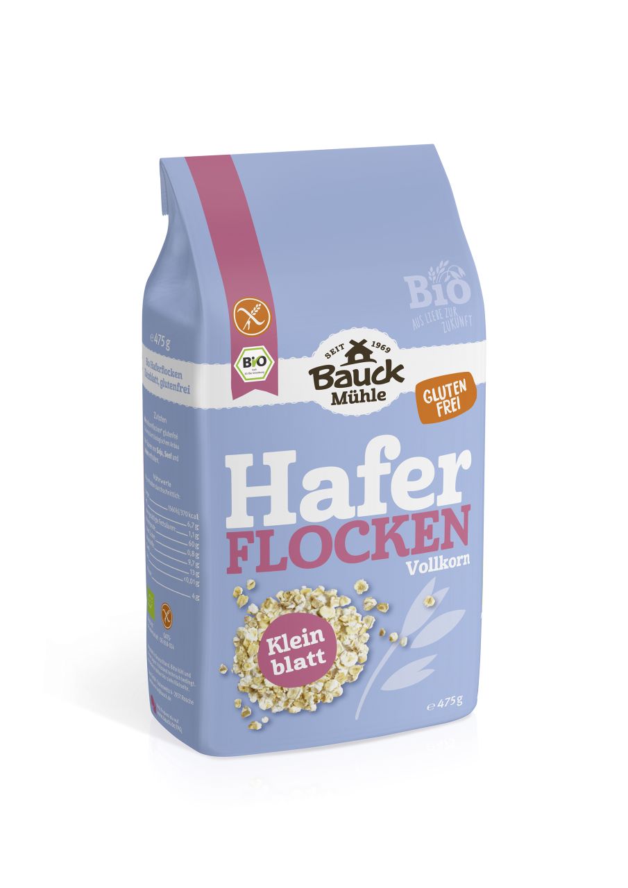 Haferflocken Kleinblatt glutenfrei Bio