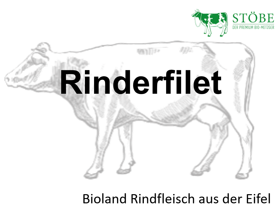 Rinder-Filet (Vorbestellung 23.12.)