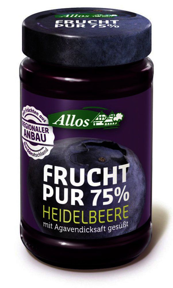 Frucht Pur 75% Heidelbeere