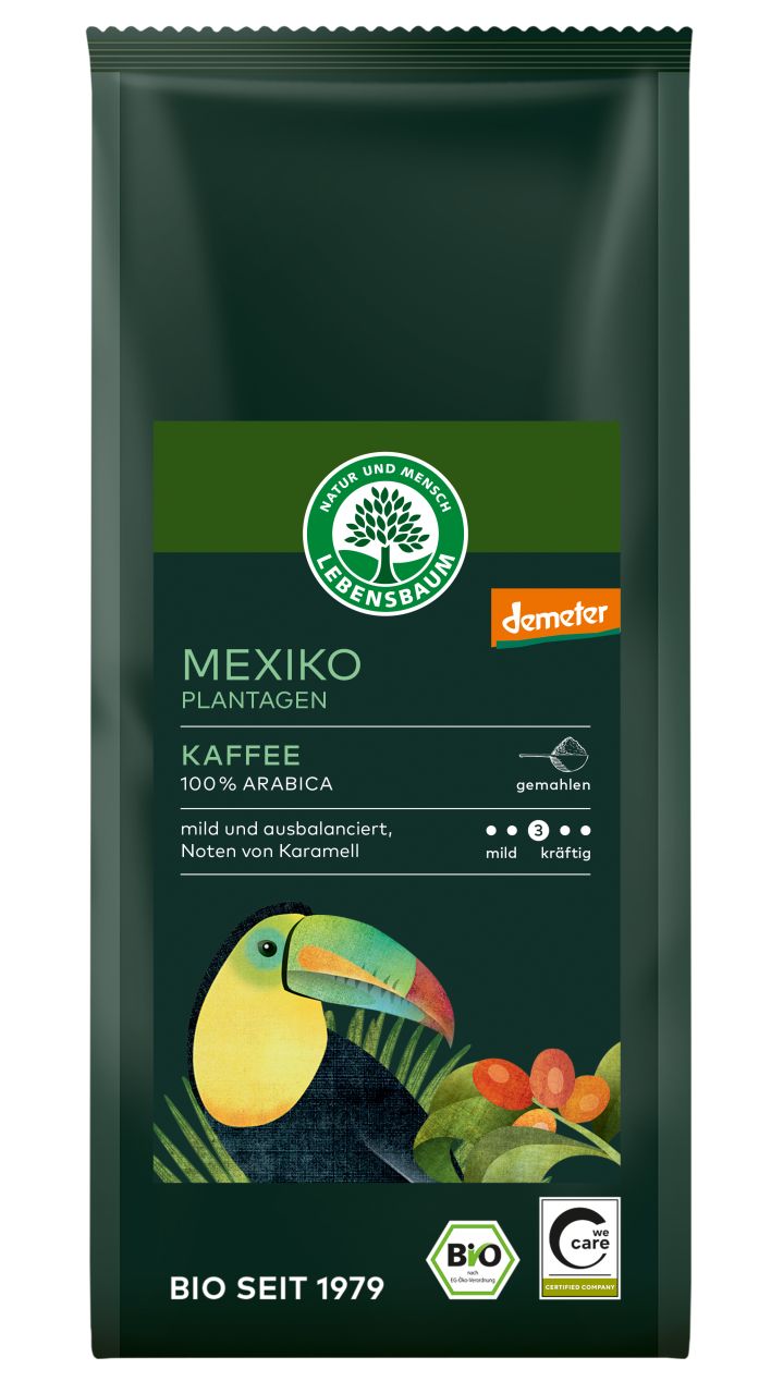 Mexiko Plantagen Kaffee, gemahlen