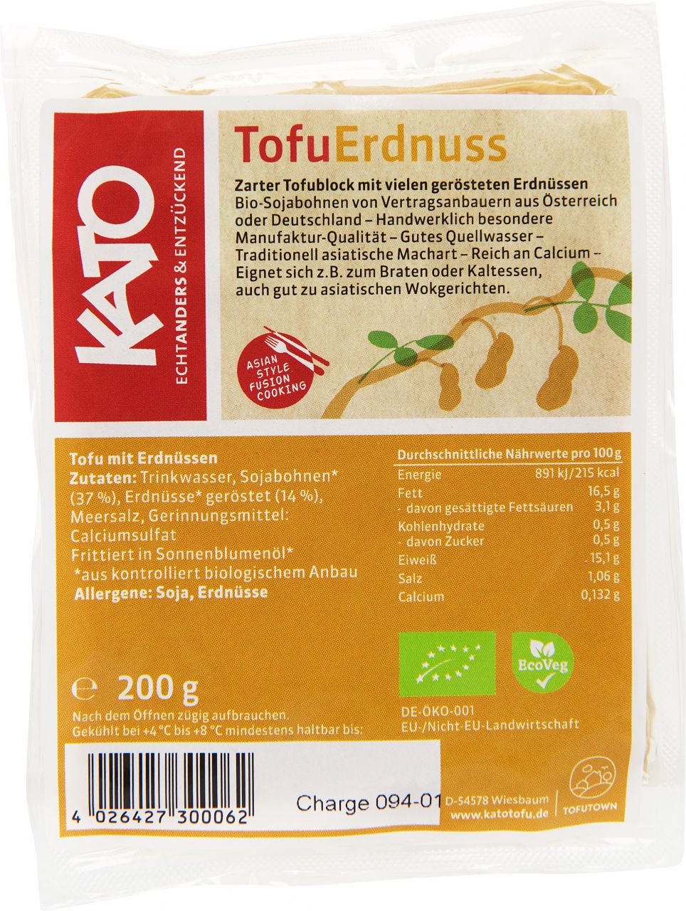 Tofu Erdnuss