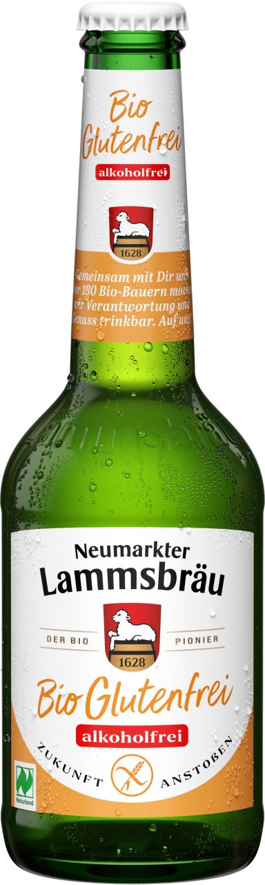 Lammsbräu Bio Glutenfrei alkoholfrei 0,33l