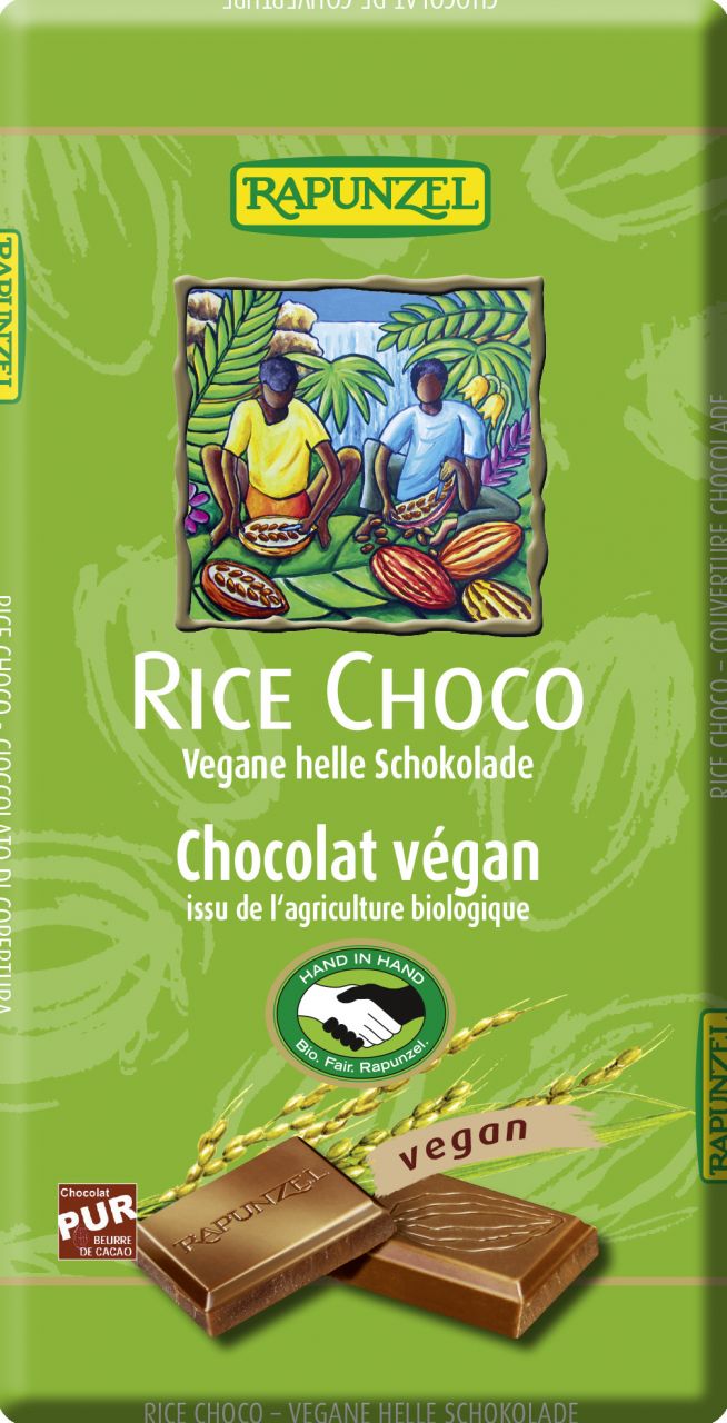 Rice Choco vegane helle Schokolade HIH
