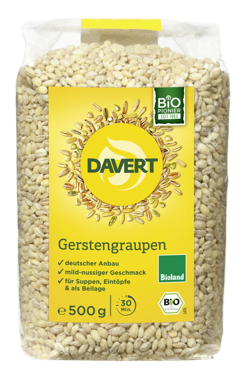 Gerstengraupen Bioland, 500g