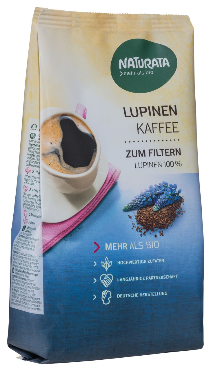 Lupinenkaffee zum Filtern