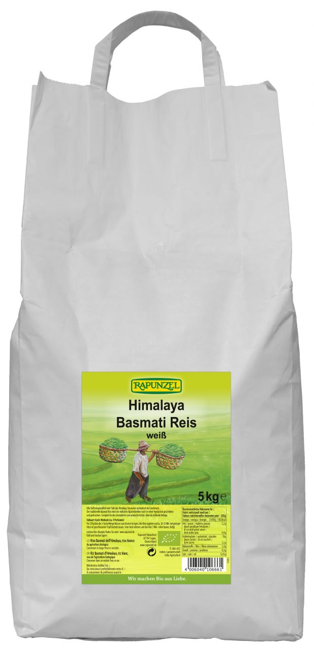 Himalaya Basmati Reis weiß