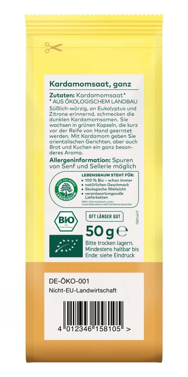 Kardamom, ganze Saat