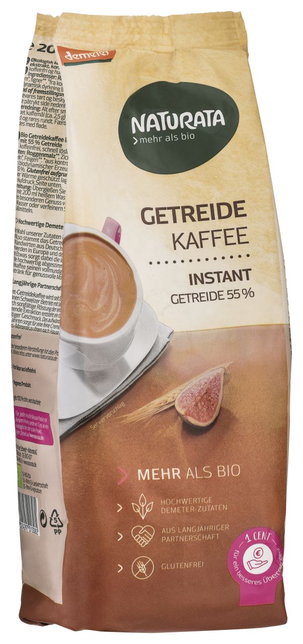 Getreidekaffee, instant, Nachfüllbeutel
