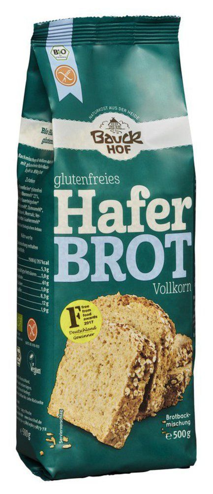 Haferbrot Vollkorn glutenfrei Bio