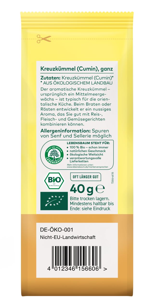 Kreuzkümmel (Cumin), ganz