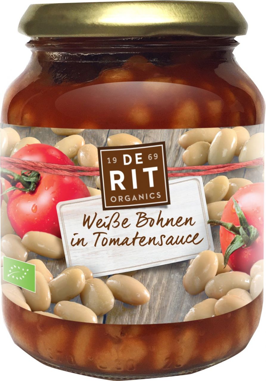 Weiße Bohnen in Tomatensoße