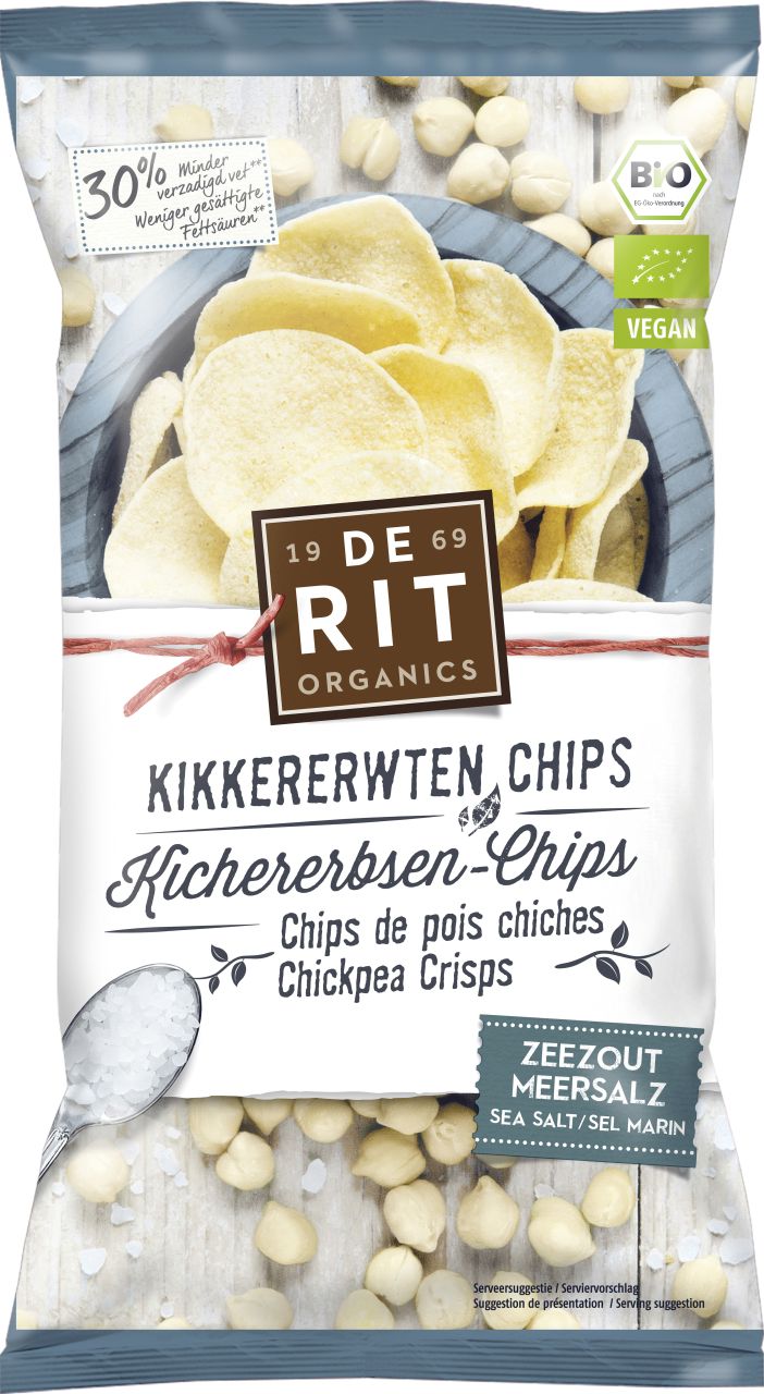 Kichererbsen-Chips Meersalz